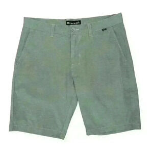 Men's TravisMathew Shorts Green 34 Golf masters performance